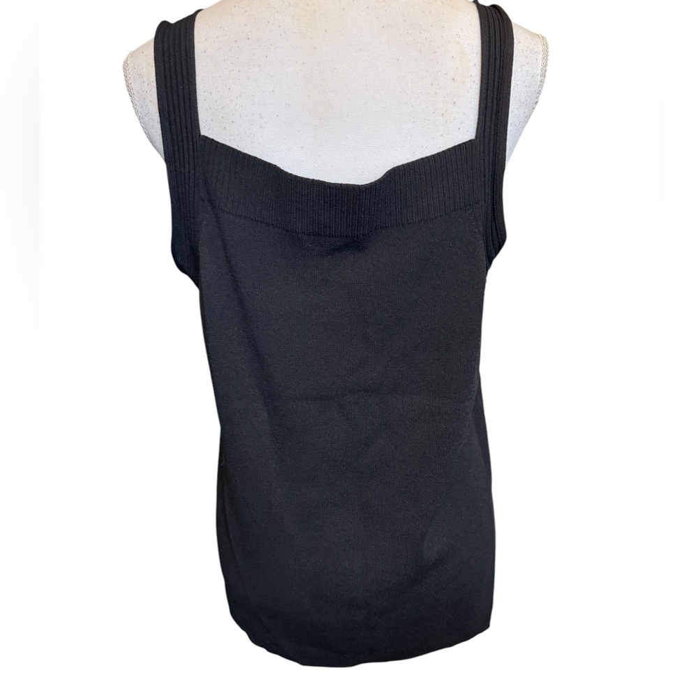 Kate Hill knit sleeveless sweater size XL